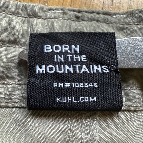 Kuhl Size 10 Regular Khaki Beige Spire Roll Up Convertible Outdoor Hiking Pants - Picture 13 of 16